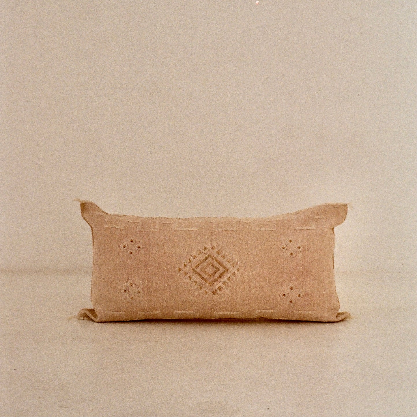 Light Pink (with detail) Cactus Silk Cushion