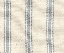 Blue ticking cushion cover 50 x 55