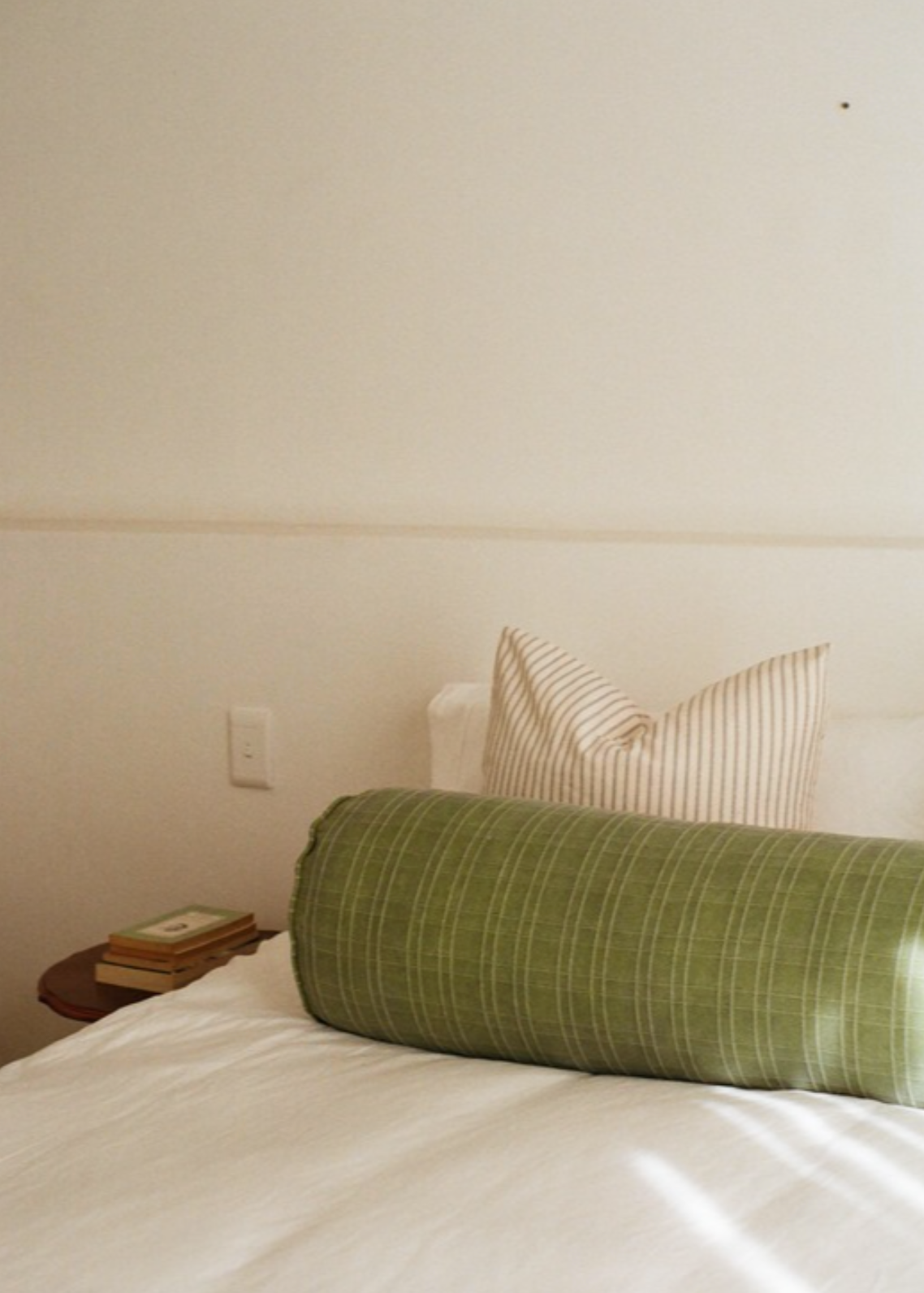 Green extra large bolster