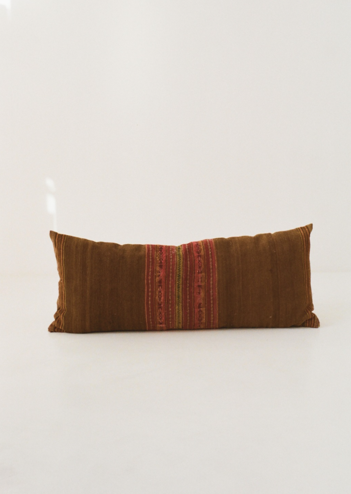 Vintage Peruvian Aguayo cushion cover