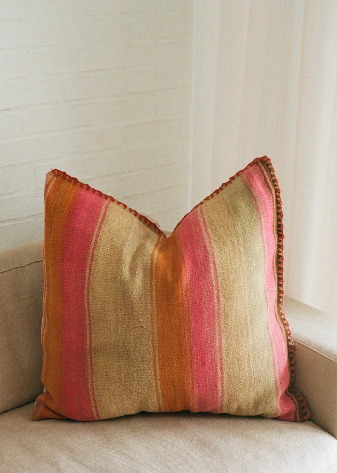 Sunset Striped Scatter Cushion