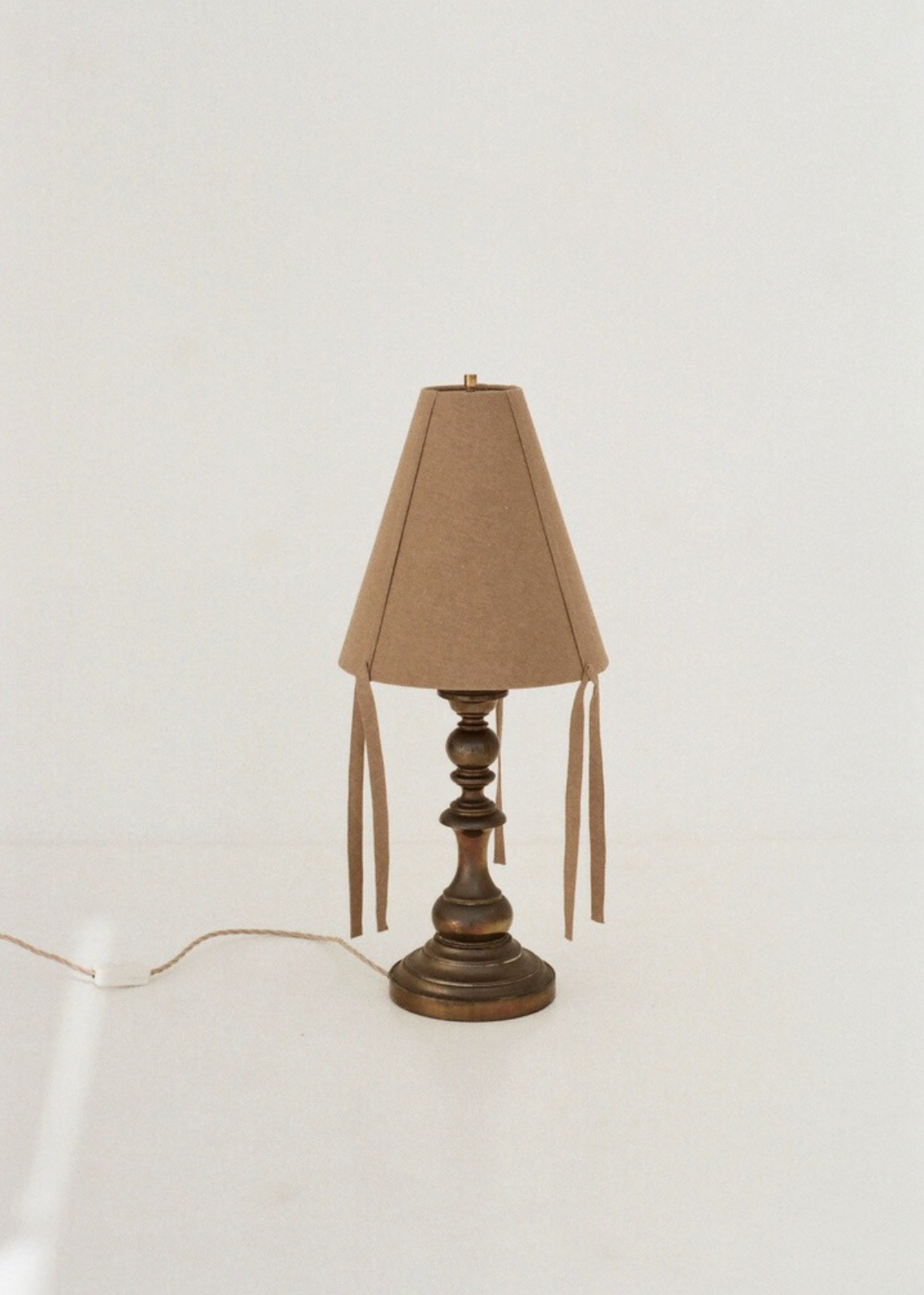 Vintage Brass Lamp
