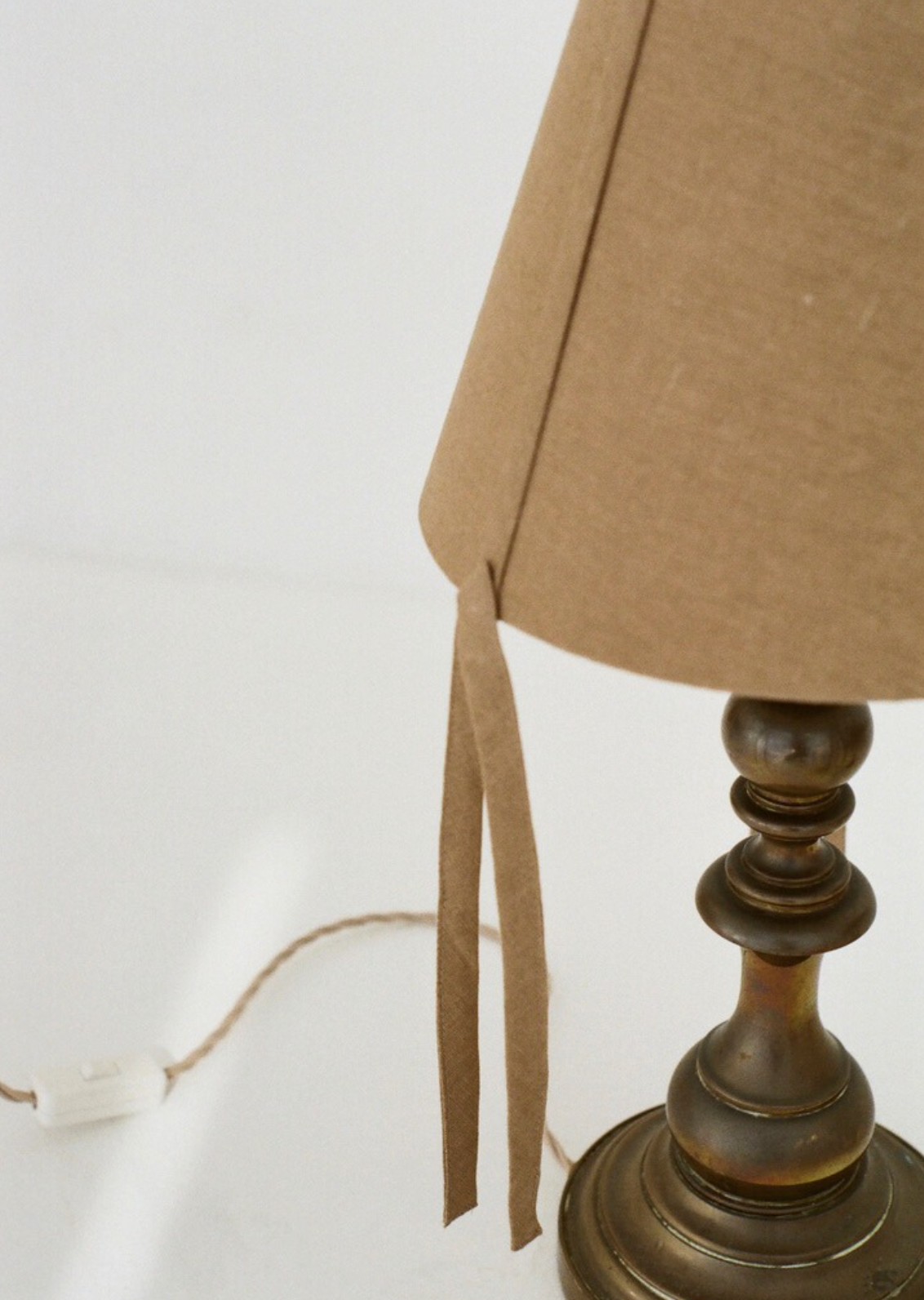 Vintage Brass Lamp