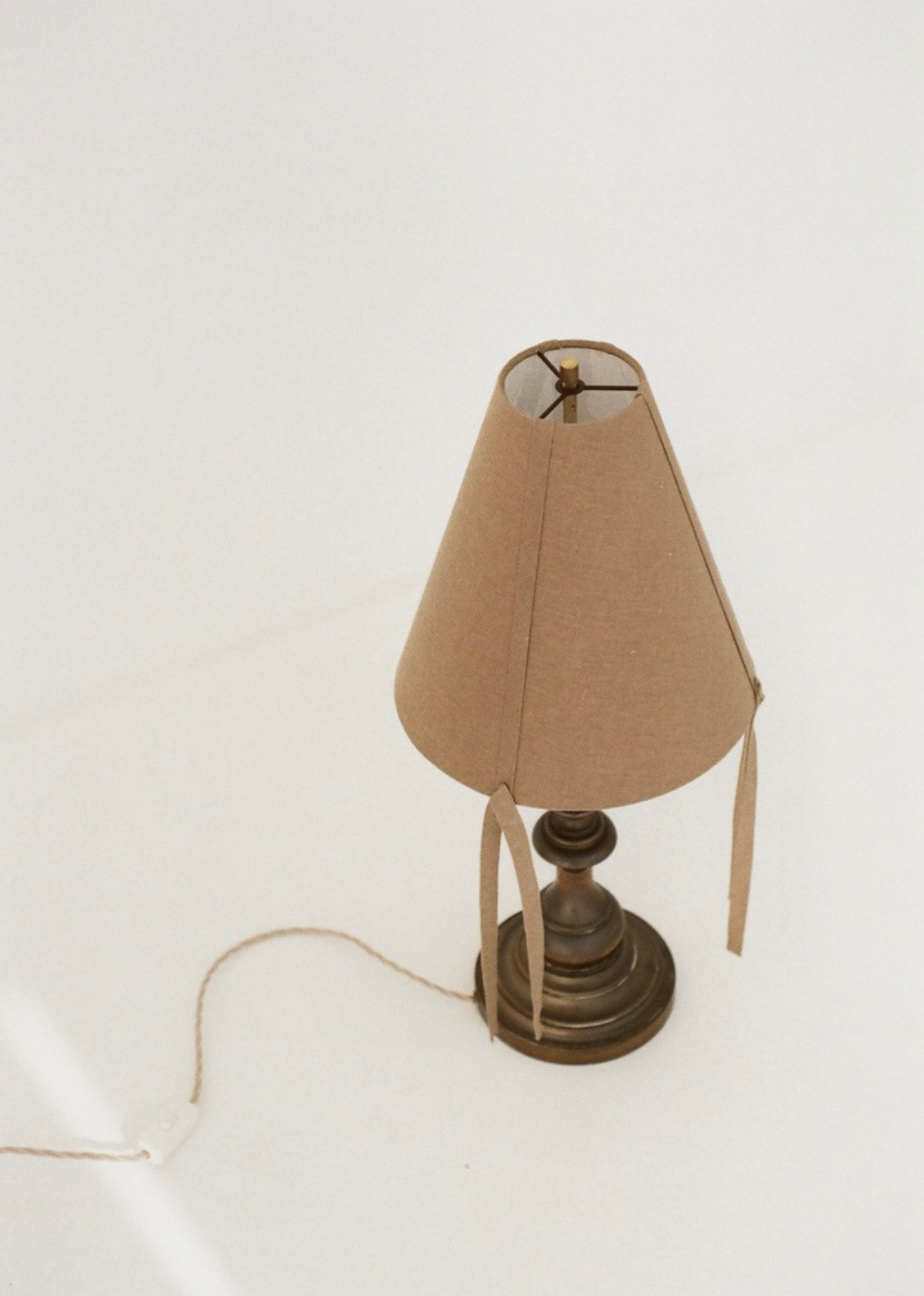 Vintage Brass Lamp