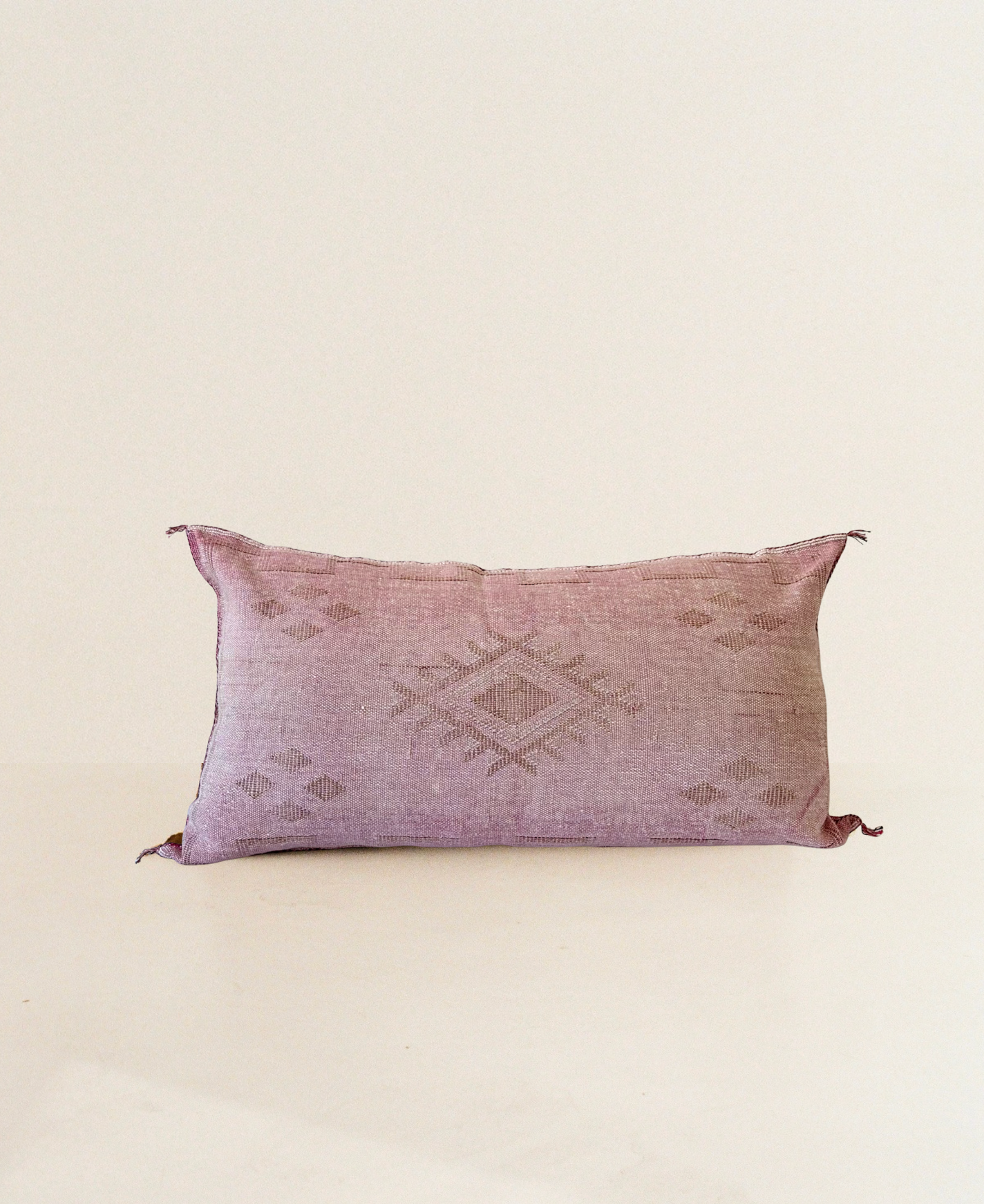 Pink Cactus Silk Cushion