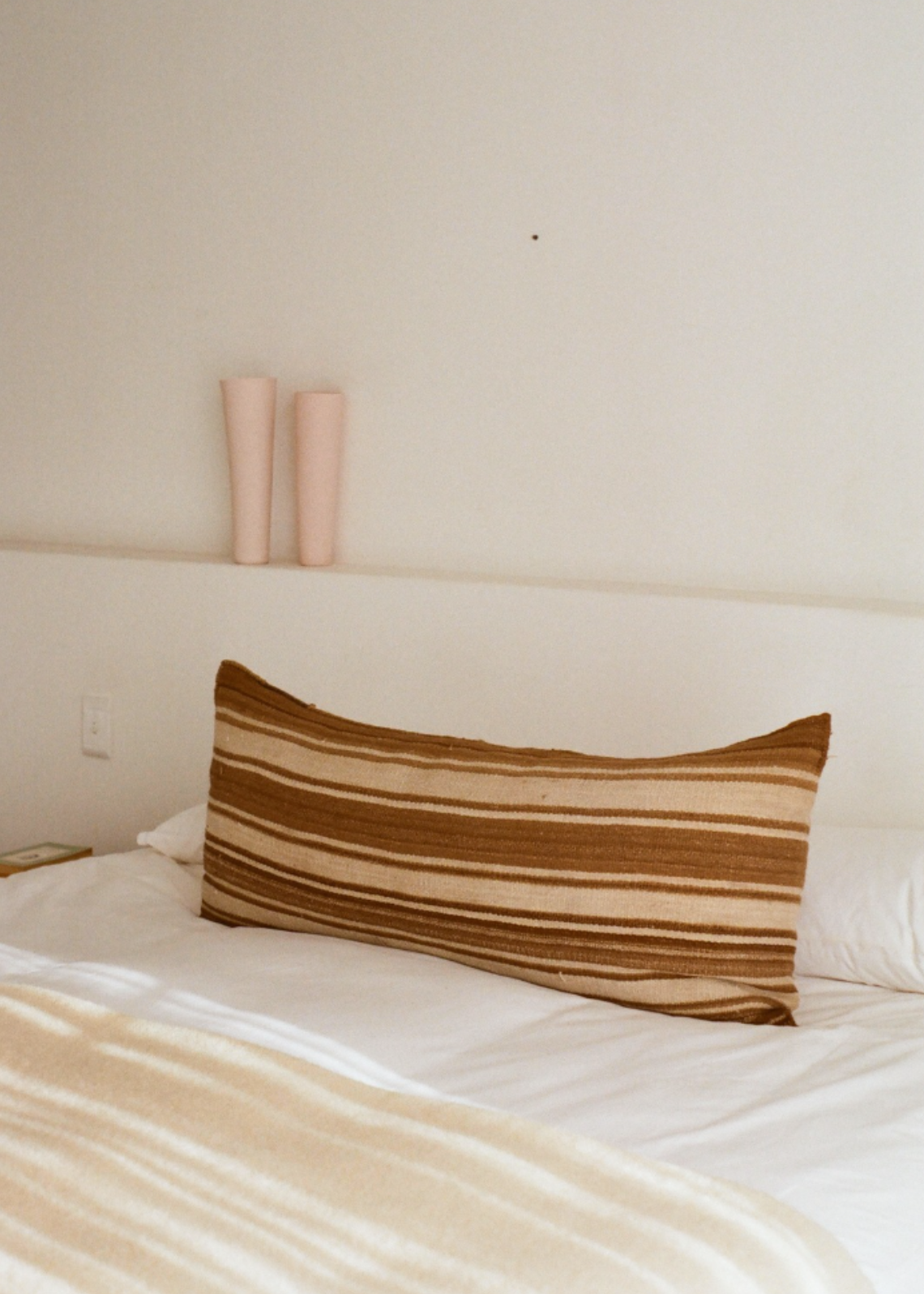 Alpaca wool oblong cushion cover