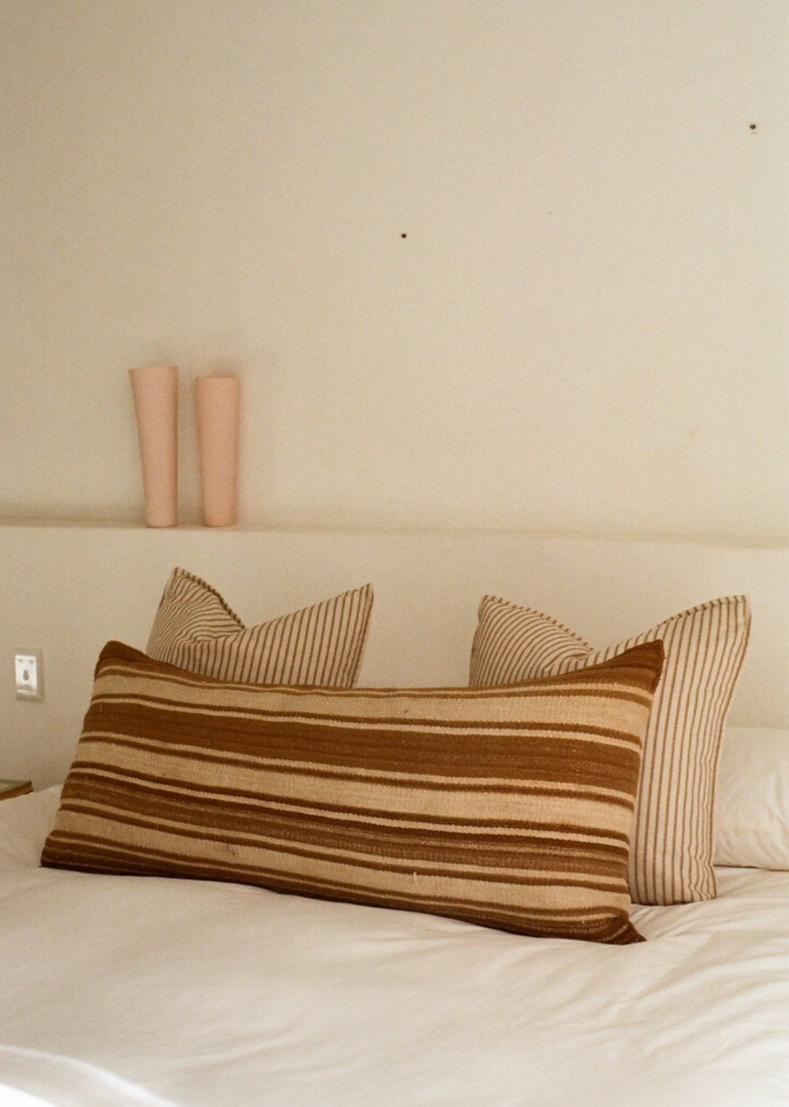 Alpaca wool oblong cushion cover