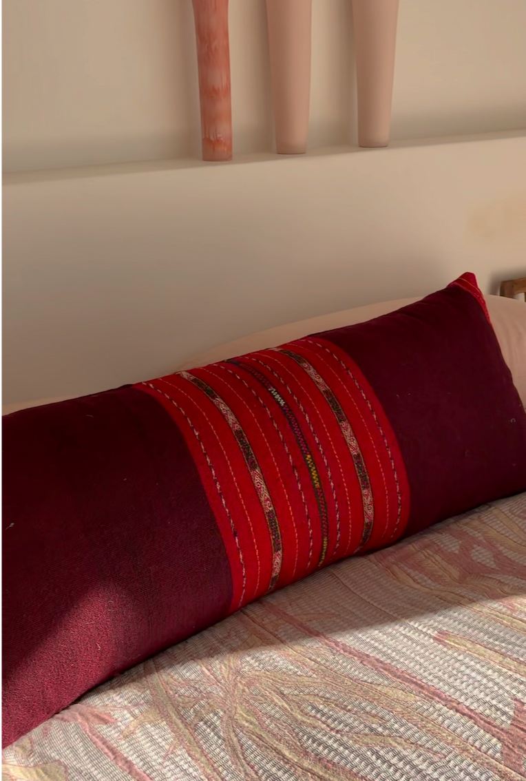 Vintage Peruvian Aguayo Cushion