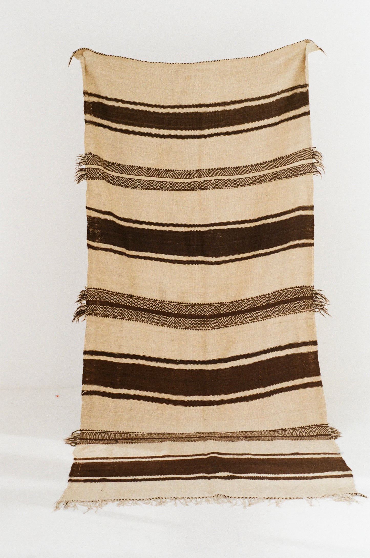 Striped vintage rug