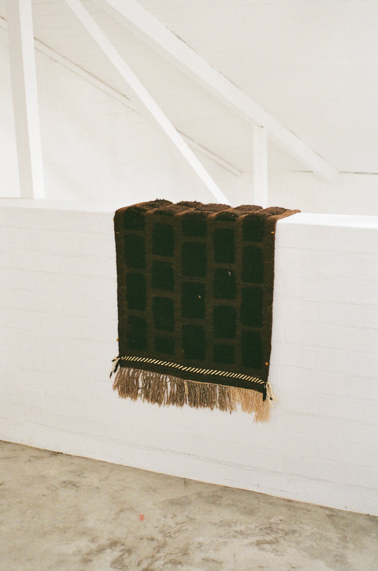 Chocolate brown rug