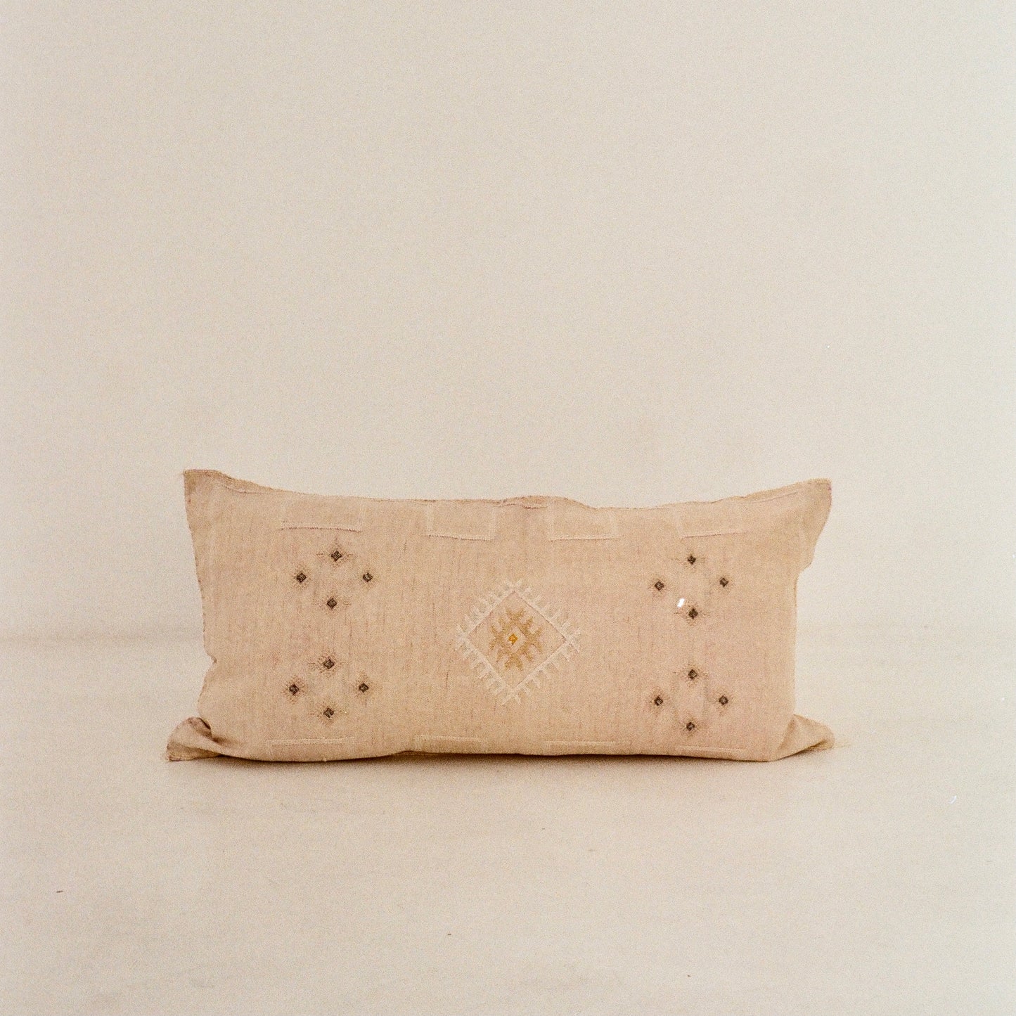 Light Pink (with detail) Cactus Silk Cushion