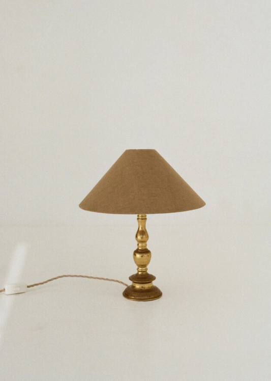 Small Vintage Brass Lamp